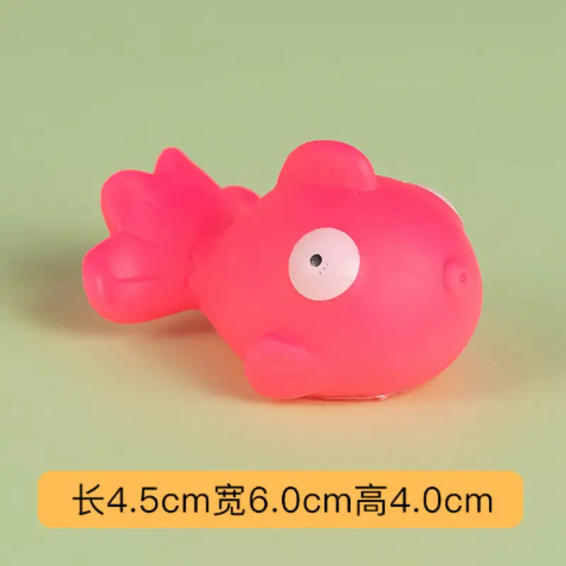 Children's Water Toys Baby Swimming Bath Vinyl Soft Rubber Yellow Duck Combination Toy Pinch and Call Little Duck