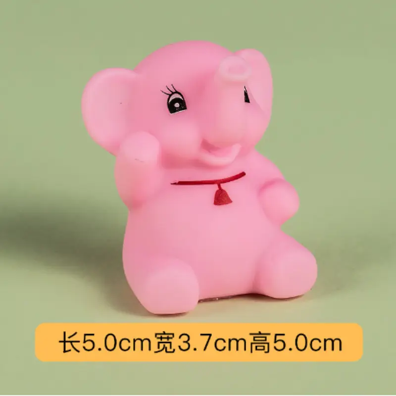 Children's Water Toys Baby Swimming Bath Vinyl Soft Rubber Yellow Duck Combination Toy Pinch and Call Little Duck