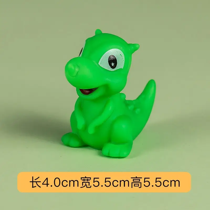 Children's Water Toys Baby Swimming Bath Vinyl Soft Rubber Yellow Duck Combination Toy Pinch and Call Little Duck