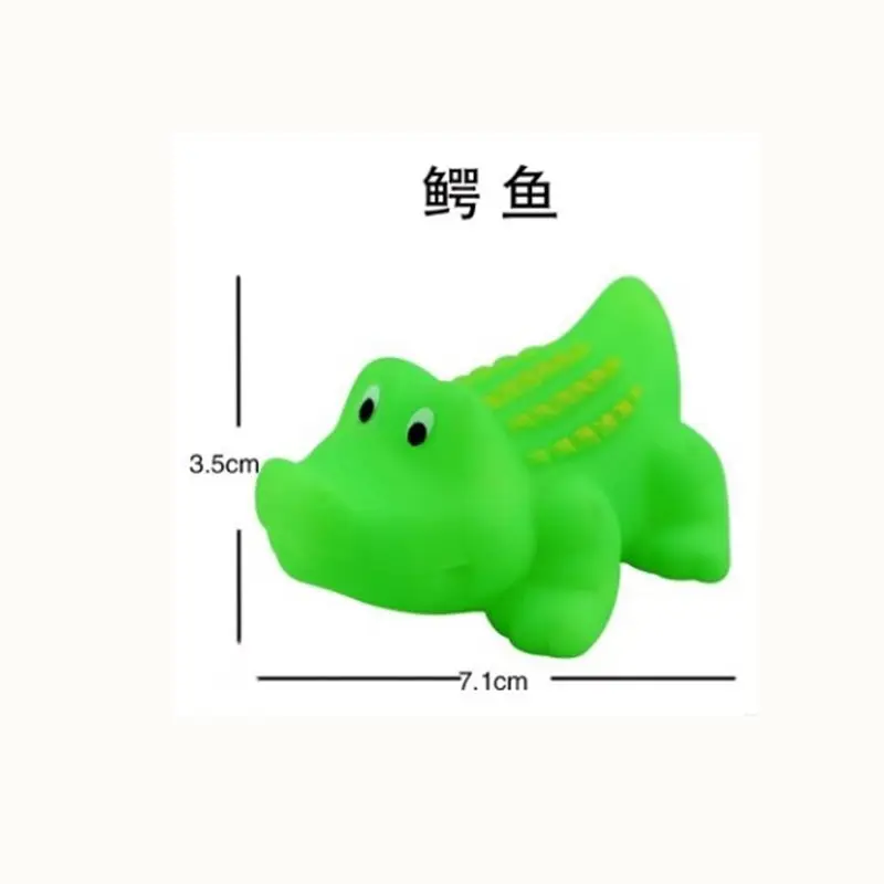 Children's Water Toys Baby Swimming Bath Vinyl Soft Rubber Yellow Duck Combination Toy Pinch and Call Little Duck