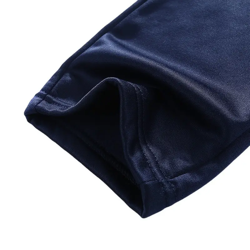 Men's Navy Blue Embroidered Track Suit Large