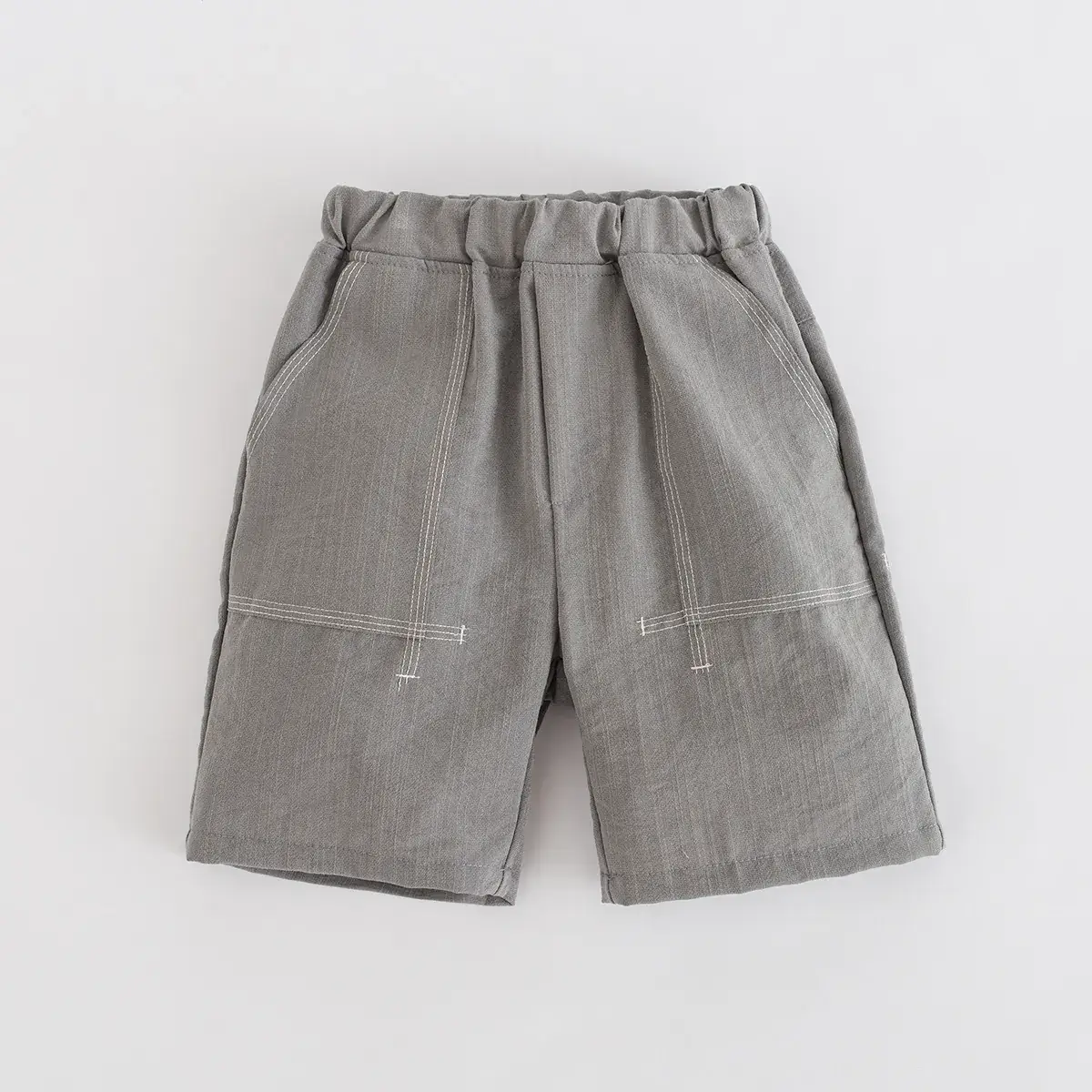 Girls Cotton Shorts Red Summer 2020 - Image 3