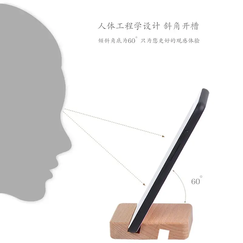 Wooden Tablet Stand for Desktop & Mobile Holder - Image 6