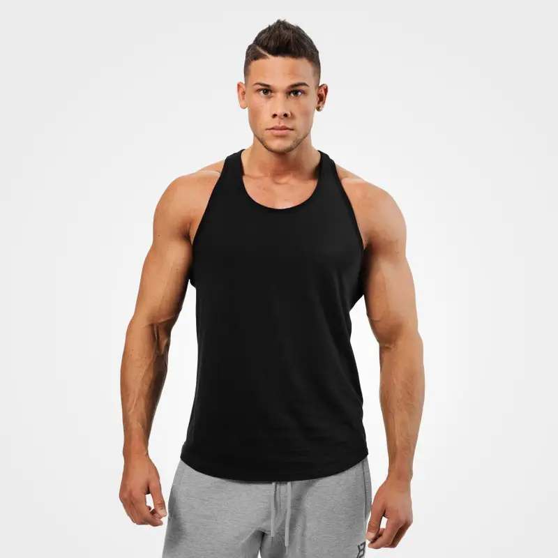 Men's New Era Slim Sleeveless Vest White - Image 4