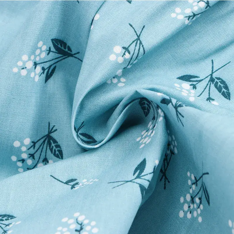 Girls' Blue Floral Cheongsam Dress 2025 Spring Summer - Image 6