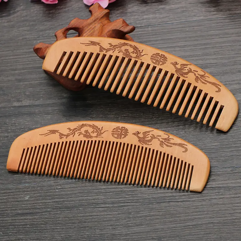 Peach Wood Hair Comb Linyi Manufacturer - Image 7