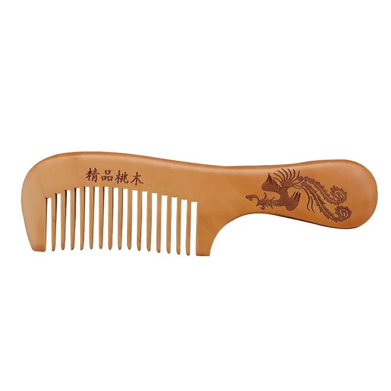 Peach Wood Hair Comb Linyi Manufacturer - Image 10