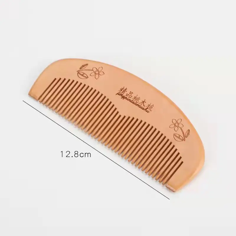 Peach Wood Hair Comb Linyi Manufacturer - Image 5