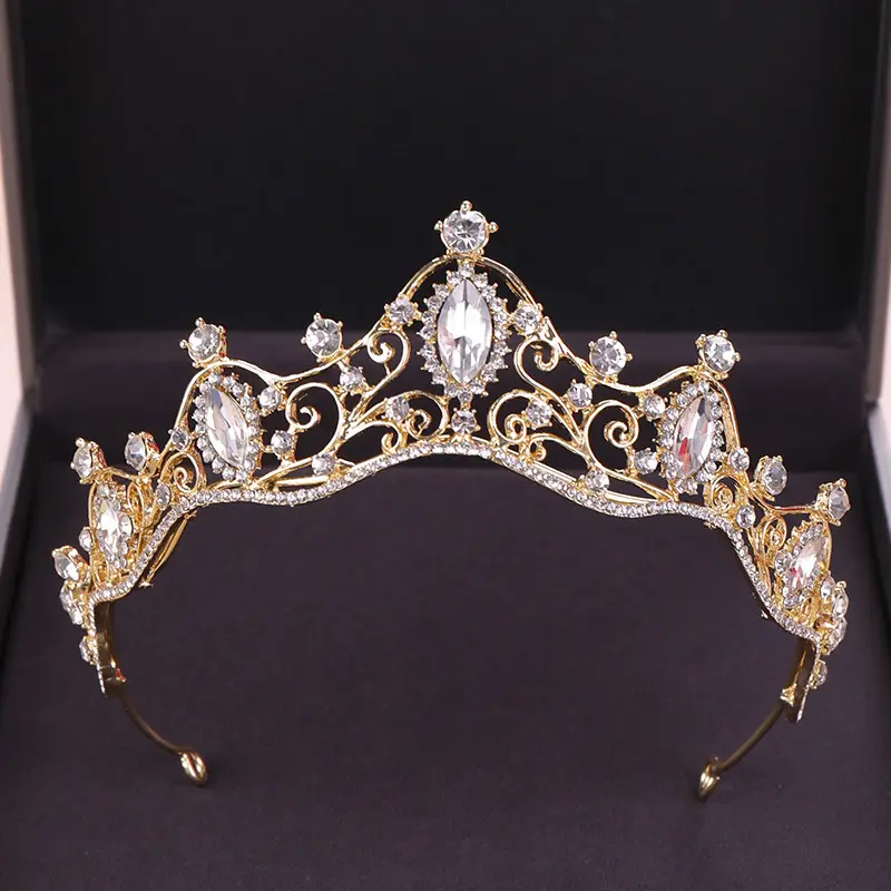 Crystal Princess Crown for Weddings & Events - Image 2