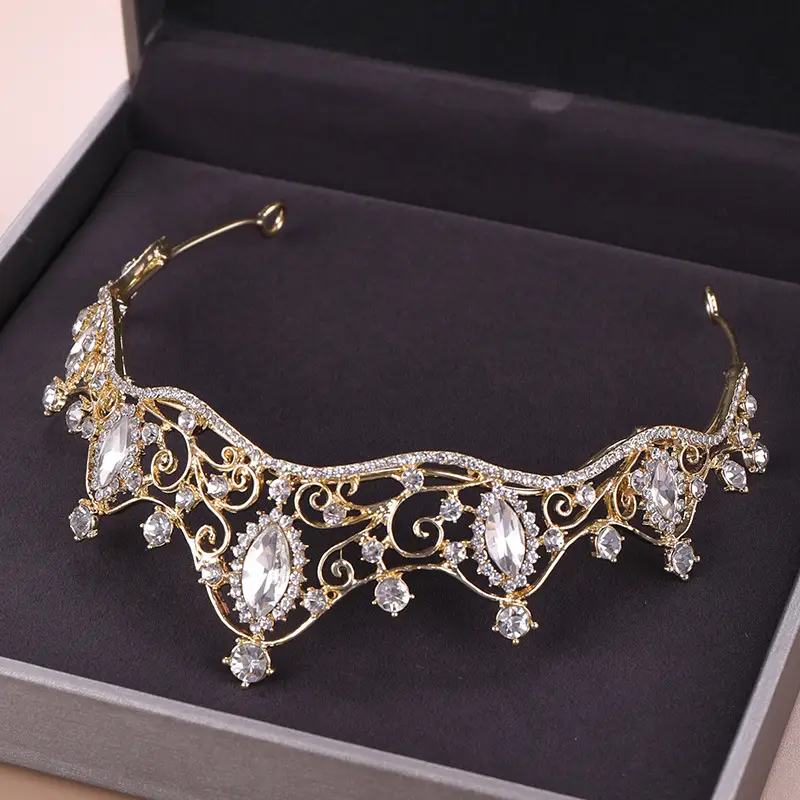 Crystal Princess Crown for Weddings & Events - Image 3