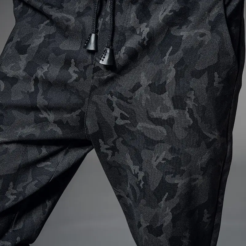Men's Black Sweatpants Casual Running Pants 2022 - Image 6