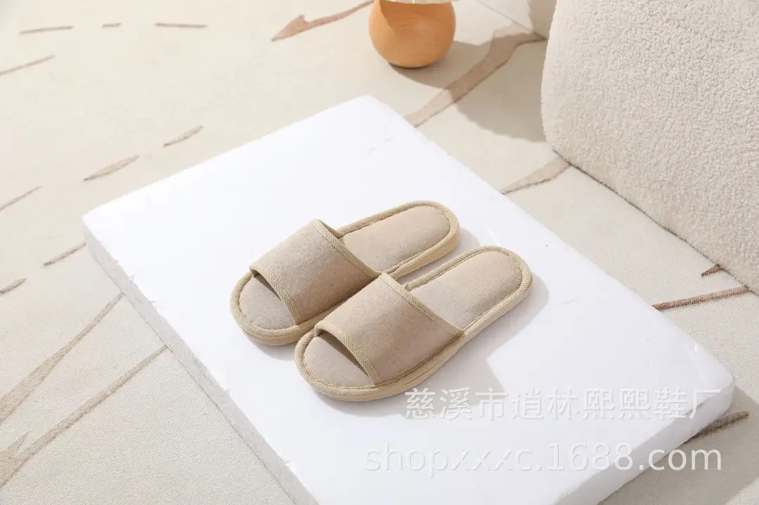 纯色开口拖2色