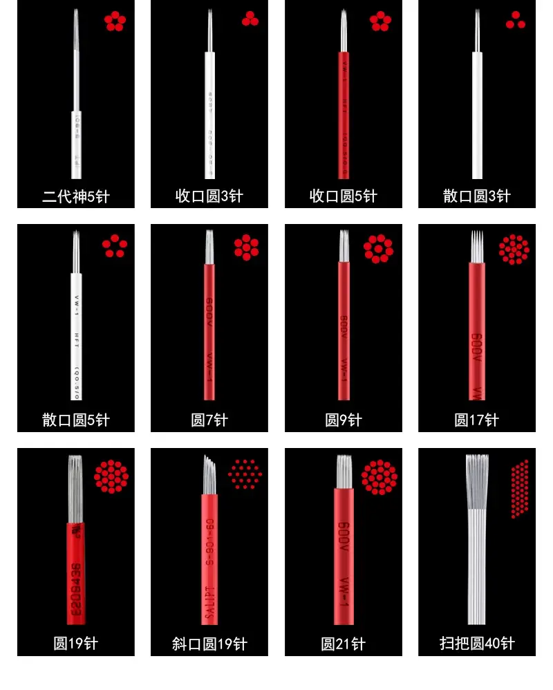Wanjiaxing Manual Tattoo Needle Set for Scab-Free Precision — feature 9