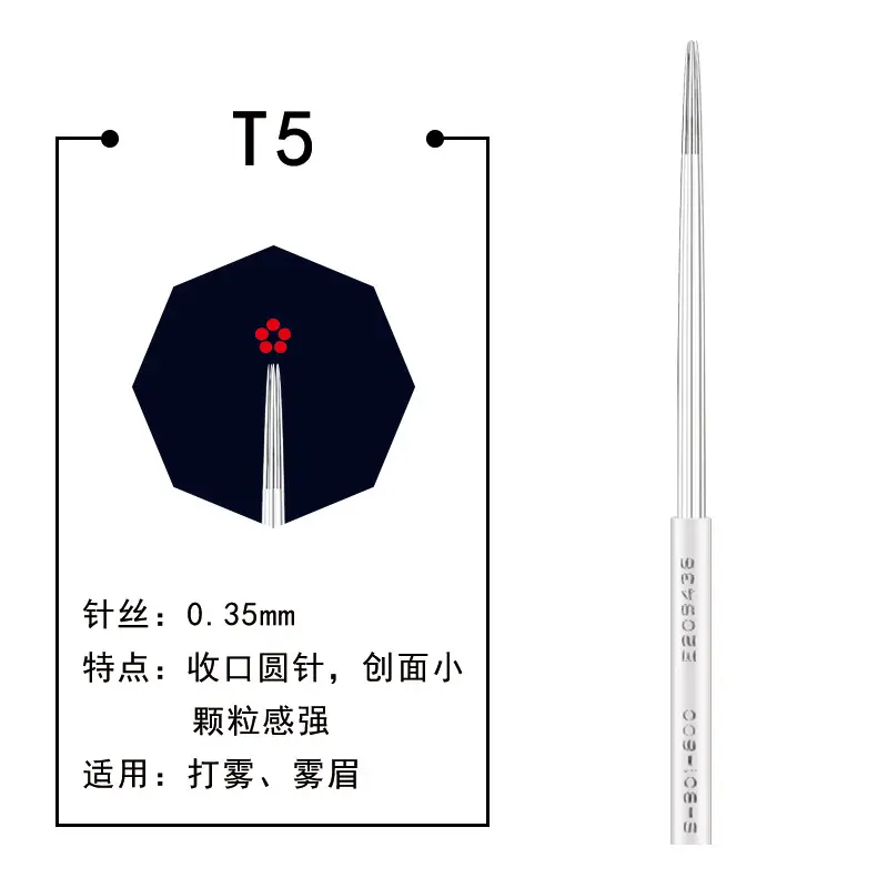 Wanjiaxing Manual Tattoo Needle Set for Scab-Free Precision