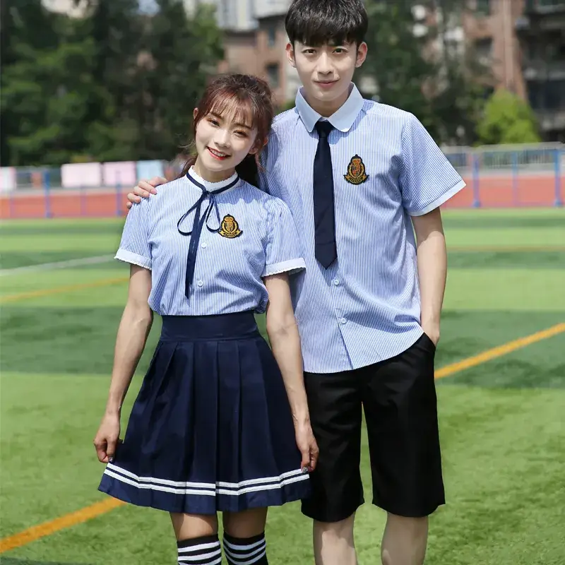British College Style School Uniforms for Middle School Students - Image 2