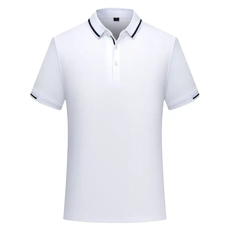 Men Green Orange Polo T-Shirt with Collar & Buttons - Image 14