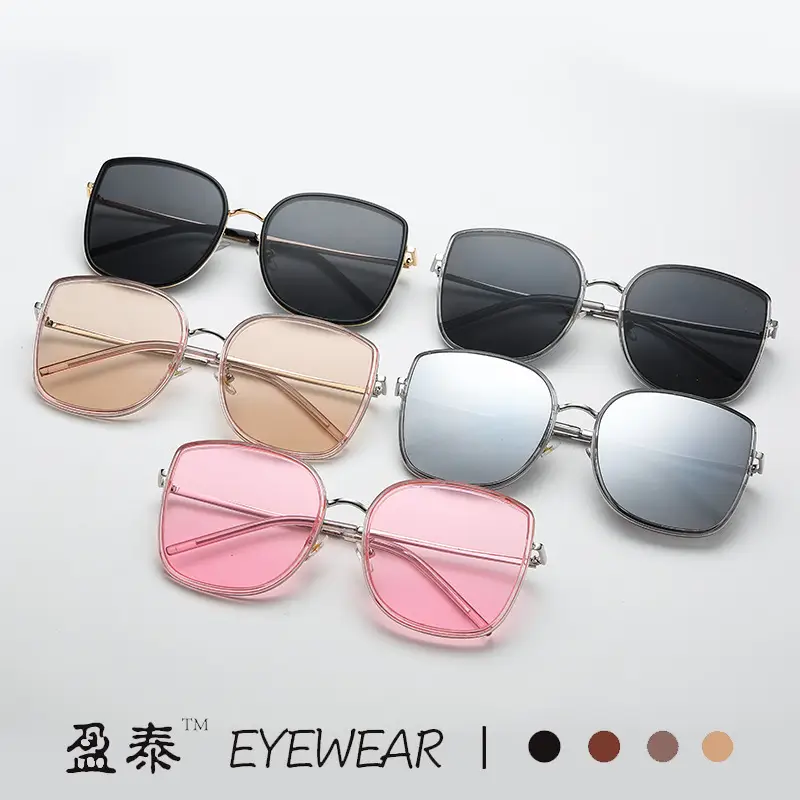 2023 New Style Big Frame BIB Sunglasses Red
