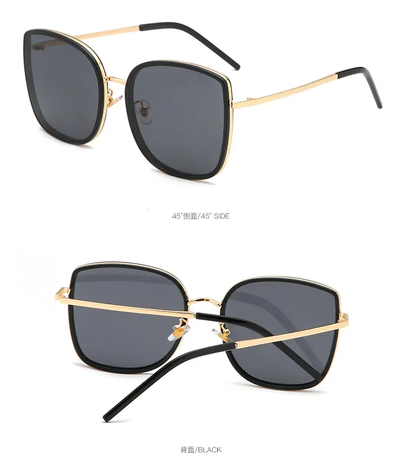 2023 New Style Big Frame BIB Sunglasses Red — feature 21