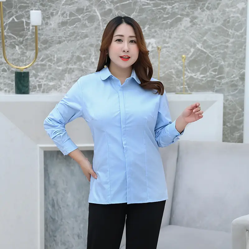 Women's 2020 Fat Sister Professional Shirt Light Blue 200kg - Image 7