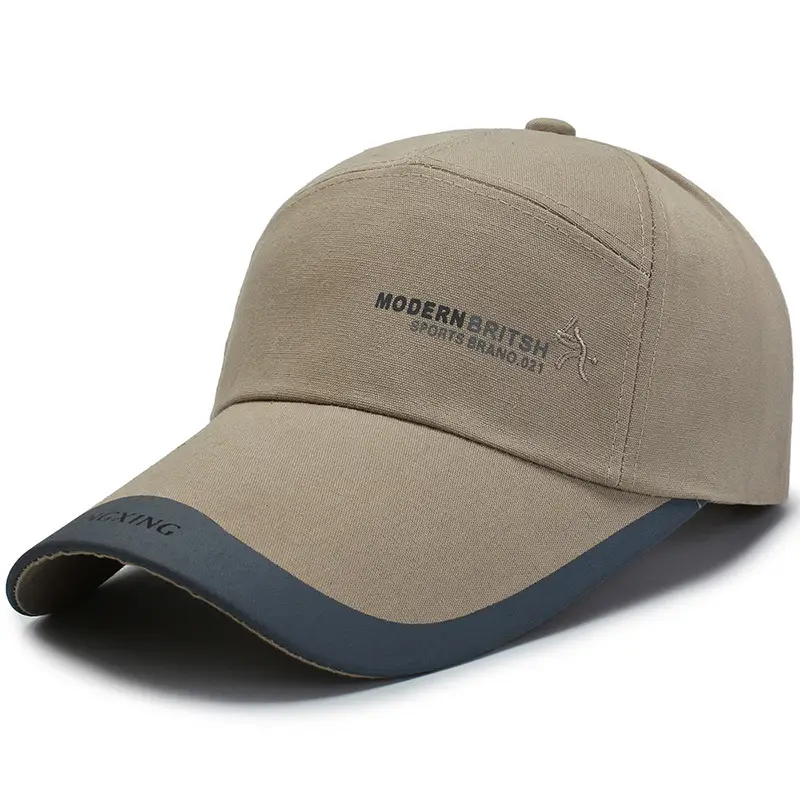 Men Modern Brim Cap Modern British Sporty Casual