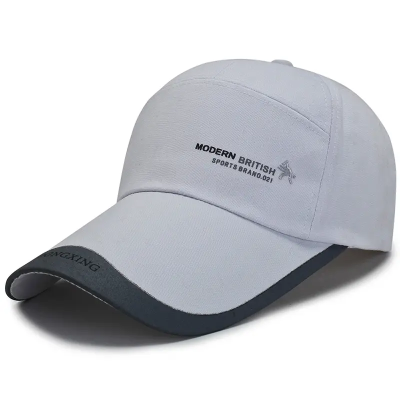 Men Modern Brim Cap Modern British Sporty Casual