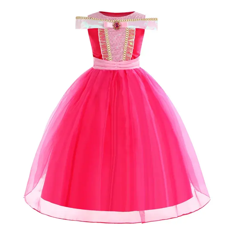 Princess Elobey Dress Red Tulle Festival Wear - Image 2