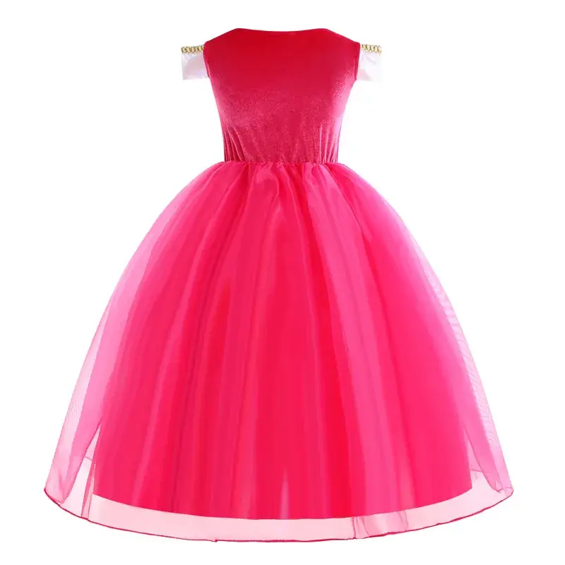 Princess Elobey Dress Red Tulle Festival Wear - Image 4