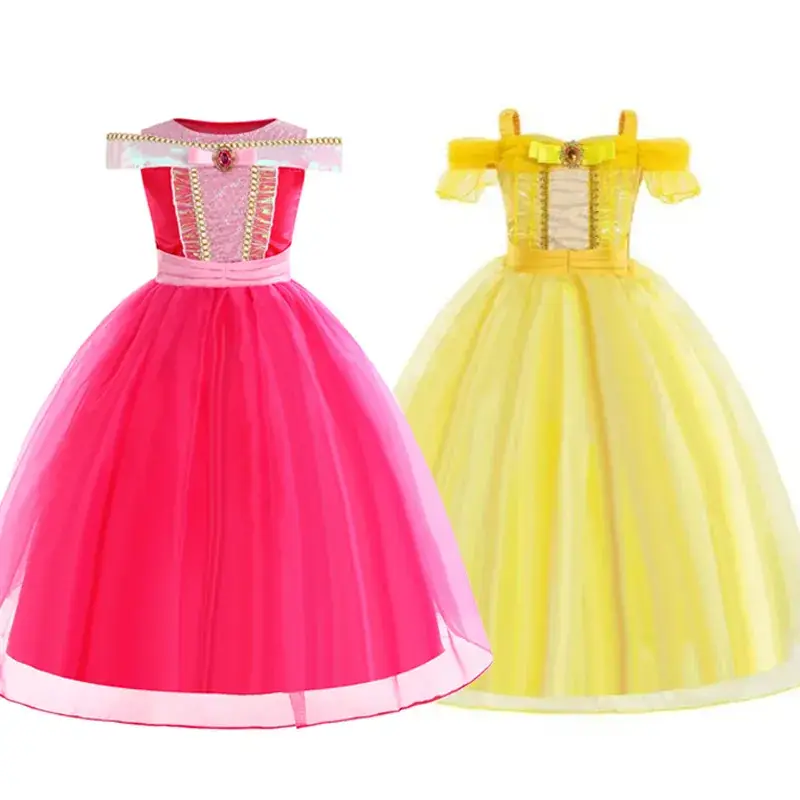 Princess Elobey Dress Red Tulle Festival Wear - Image 5