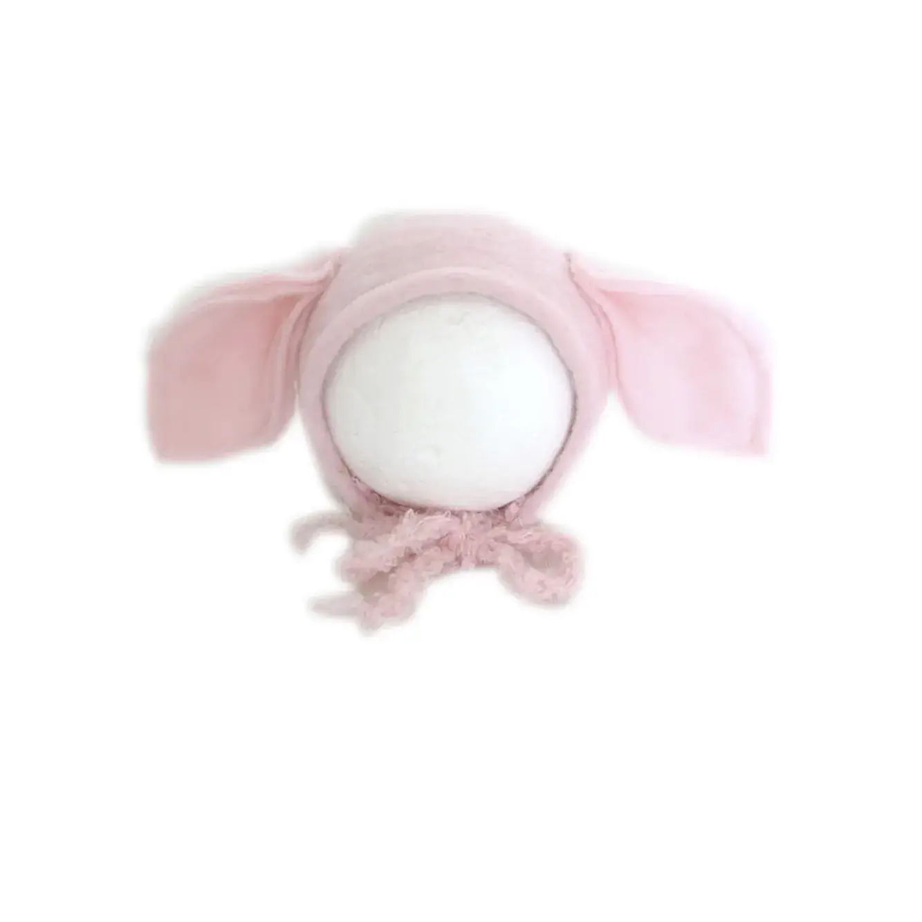 Brown Wool Ear Hat for Newborn Baby Photo Studio - Image 5