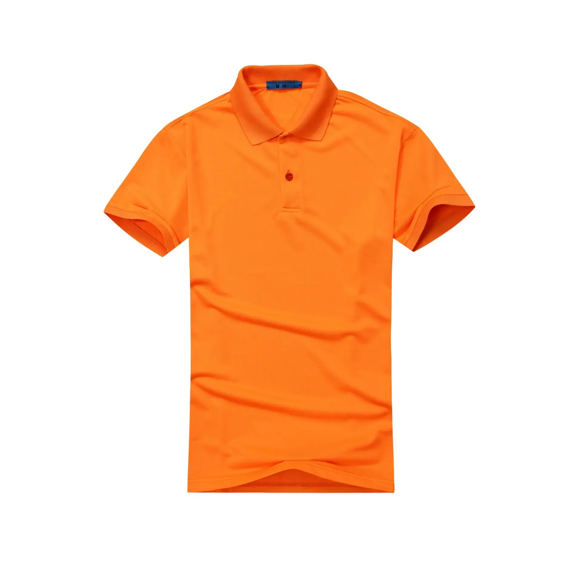 Men Blue Short Sleeve Polo T-Shirt - Image 11