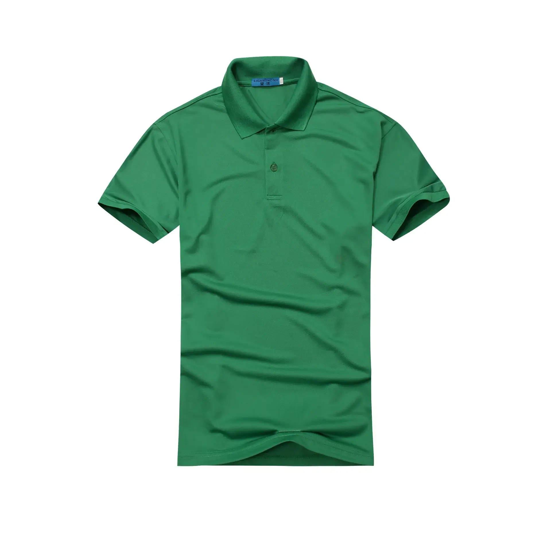 Men Blue Short Sleeve Polo T-Shirt - Image 14