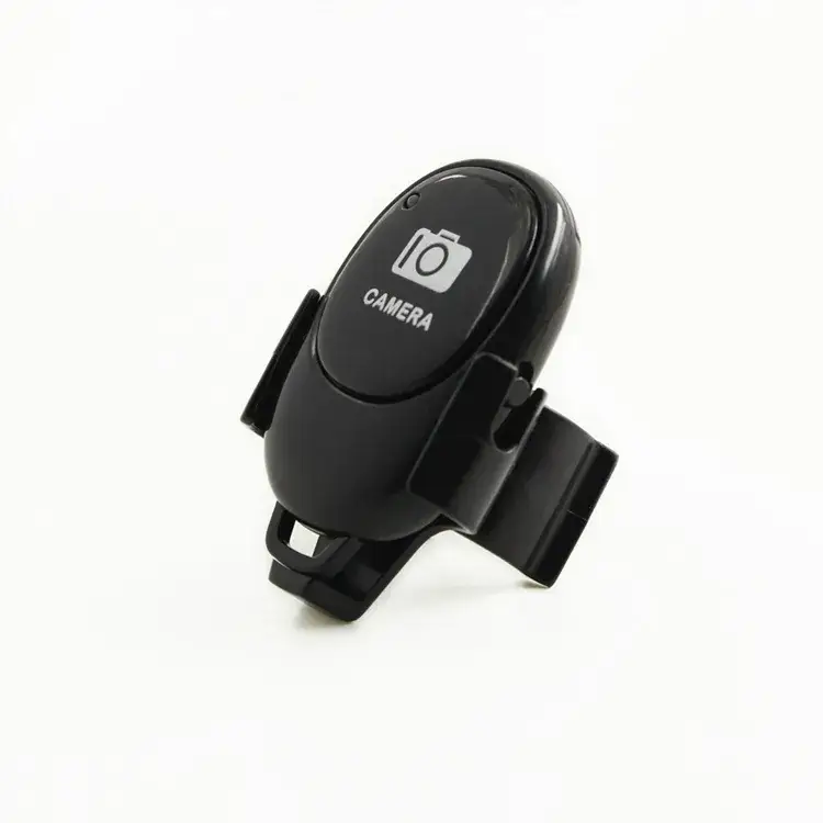 Lazy Bluetooth Remote Selfie Stick Clip Holder Black - Image 5
