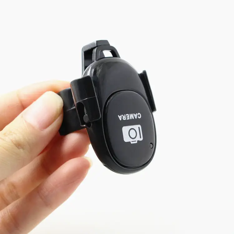 Lazy Bluetooth Remote Selfie Stick Clip Holder Black — feature 7