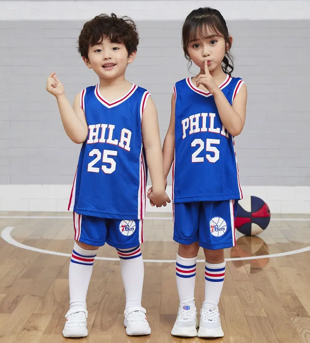 Girls Basketball Vest Red 25 Number Sportswear - Image 7