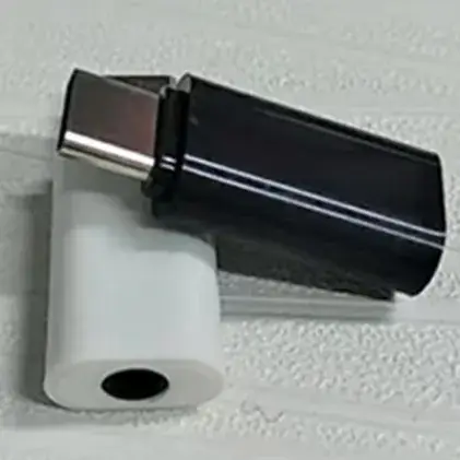 Type-C 3.5mm Audio Adapter White Black