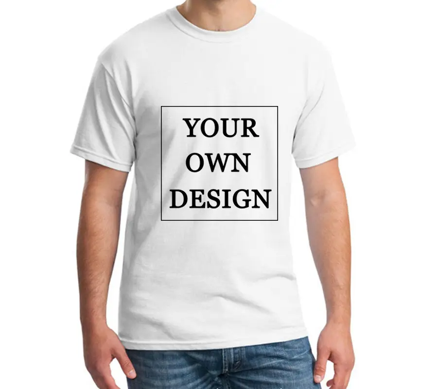White Cotton Round Neck T-Shirt for Men Women - Image 9
