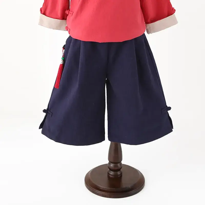 Hanfu Girls Tang Suit Spring Autumn Skirt Set - Image 2