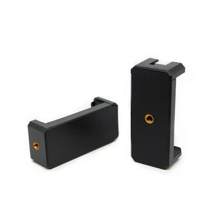 Black Selfie Stick Clip for Mobile Phone - Image 5