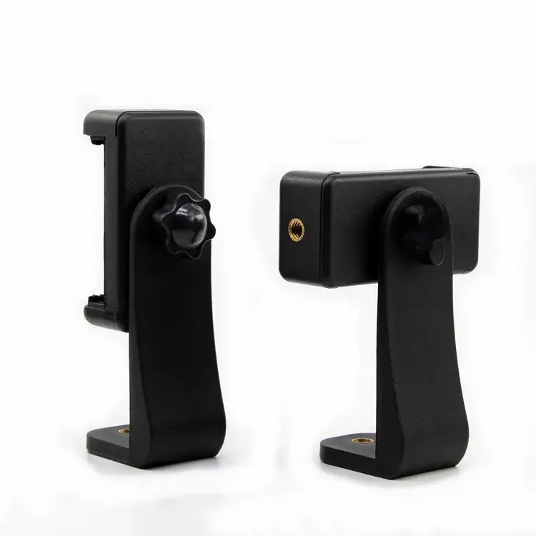 Black Selfie Stick Clip for Mobile Phone - Image 7