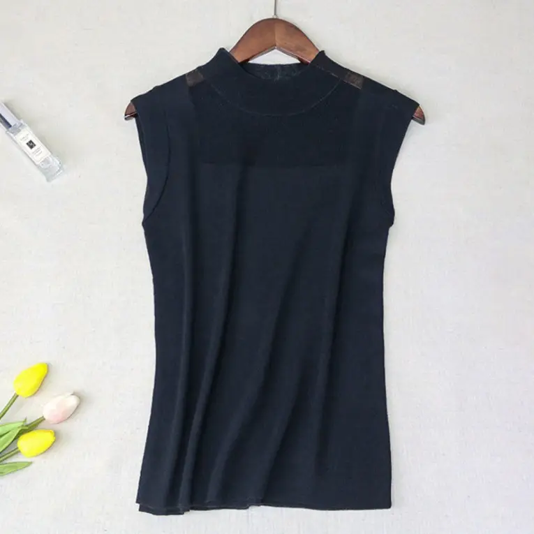 Women's White Sleeveless Camisole Summer Wear - Image 12