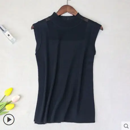 Women's White Sleeveless Camisole Summer Wear - Image 5
