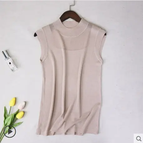 Women's White Sleeveless Camisole Summer Wear - Image 6