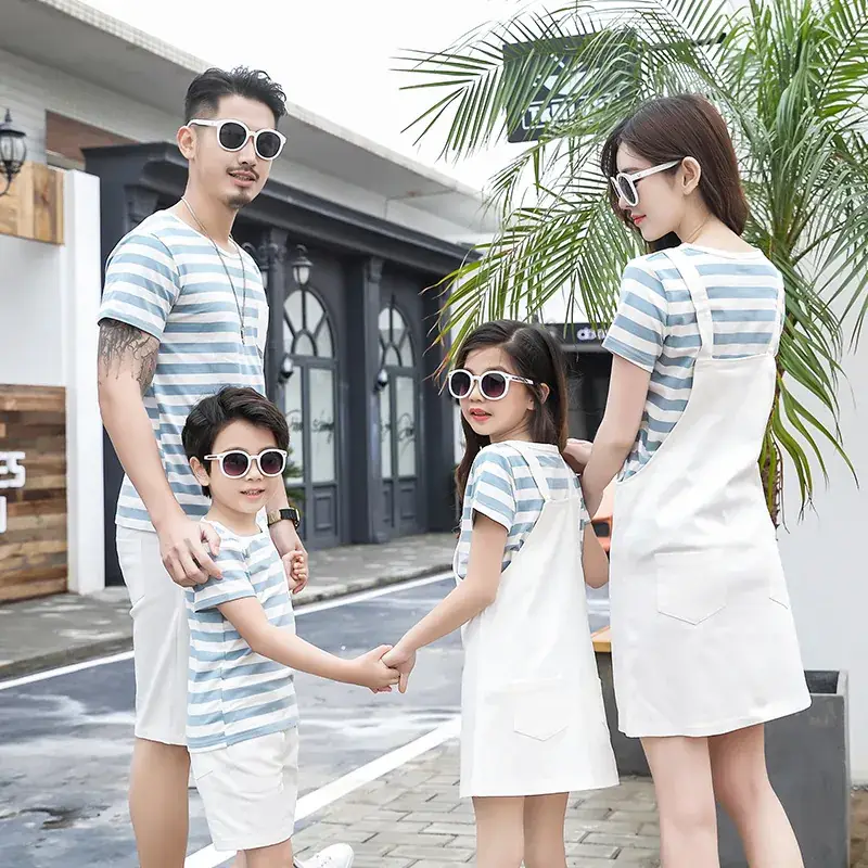 Family Summer Outfit Set for Men Women 2023 - Image 3