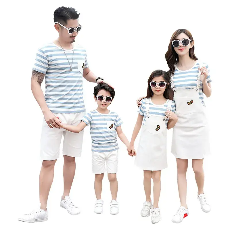 Family Summer Outfit Set for Men Women 2023 - Image 6