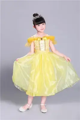 Pink Tulle Princess Dress for Girls Summer Festival Wear - Image 6