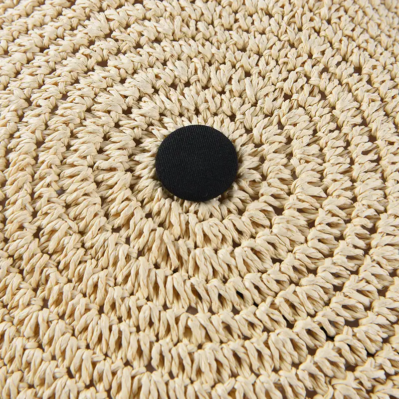 Japanese Straw Newsboy Hat for Women Summer Sunshade