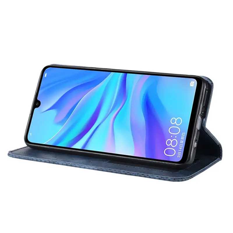 Huawei P30/P50 Phone Case Retro Leather Flip - Image 8