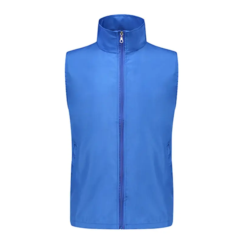 Fuchsia Full-Zip Sleeve Vest for Women - Image 2