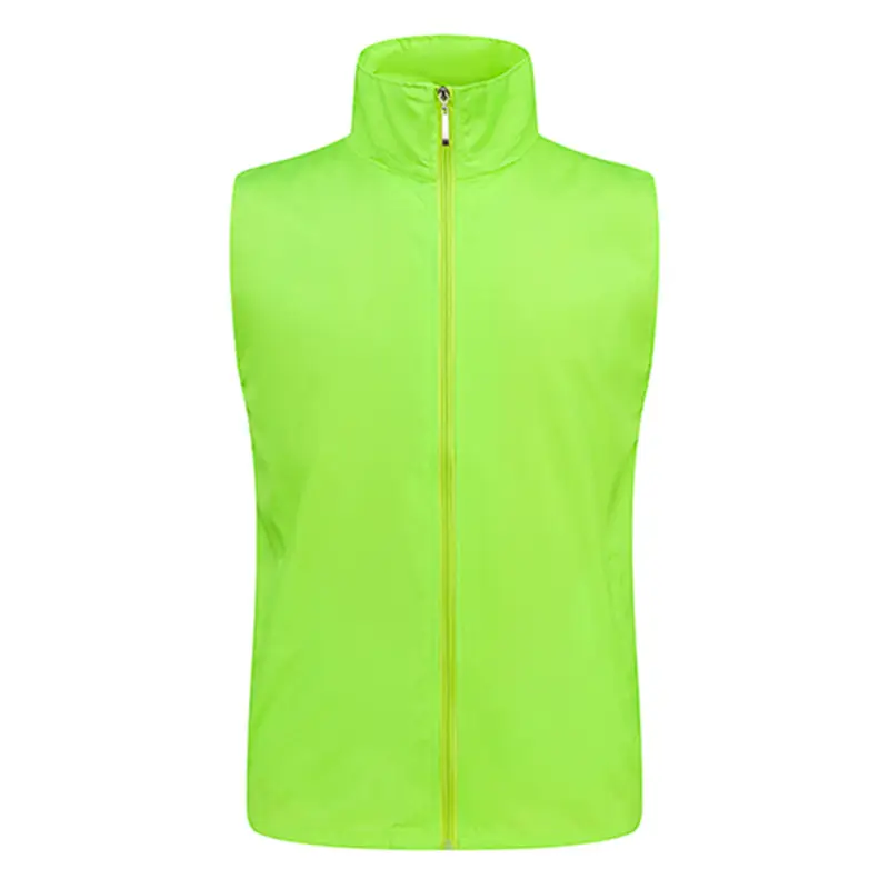 Fuchsia Full-Zip Sleeve Vest for Women - Image 3