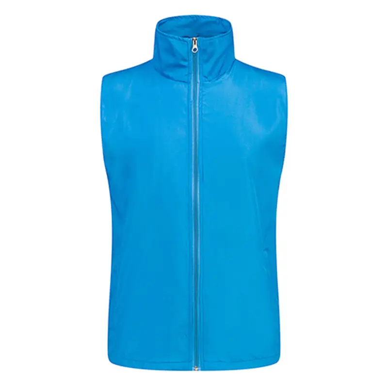 Fuchsia Full-Zip Sleeve Vest for Women - Image 4
